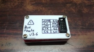 I wish I’d marked pinout on machine